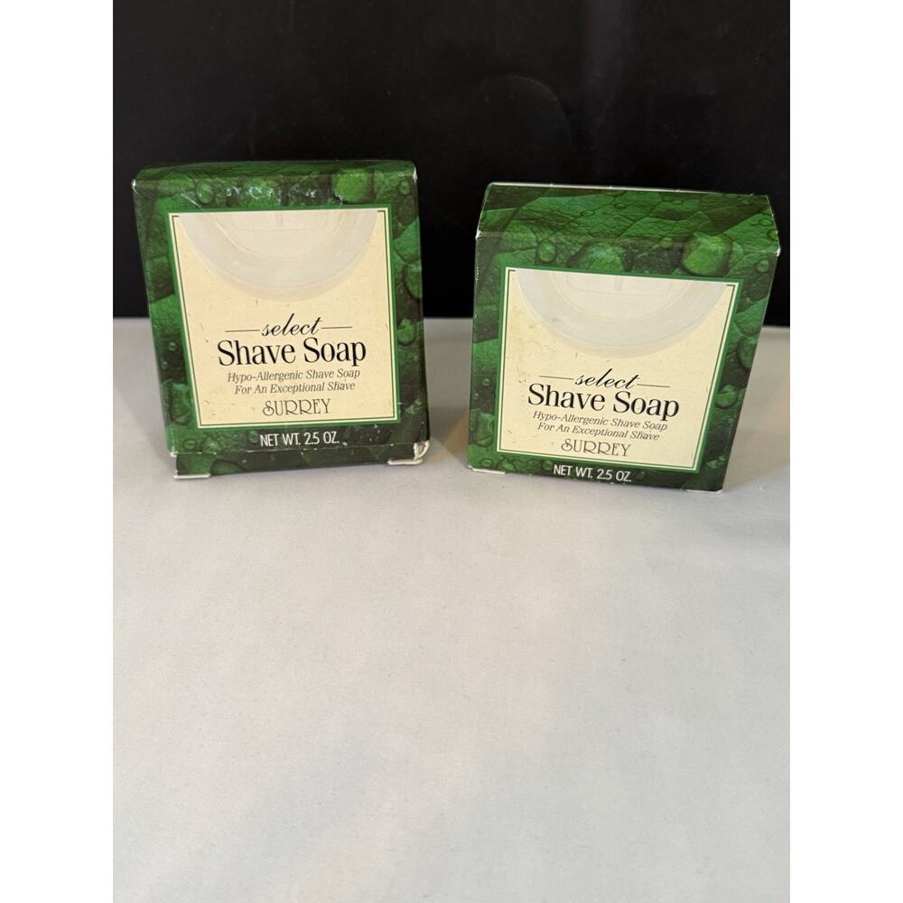 Van Der Hagen Deluxe Shave Soap 2.5 oz NIB 2 Total